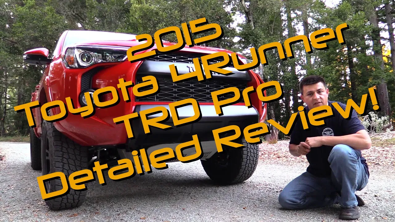2015 Toyota 4Runner TRD Pro Detailed Review and Road Test