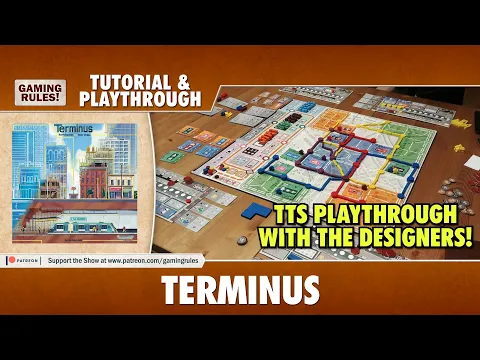 Terminus - Tutorial & Playthrough - TTS Playthrough with the designers