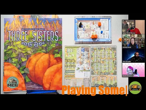 Playing Some | Three Sisters (roll and write) Playthrough