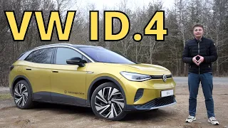 FØRSTE TEST I DANMARK - VW ID.4 tæsker lillebror på alle punkter!