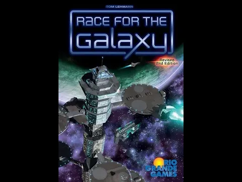 Unboxing Race for the Galaxy (No Talking)