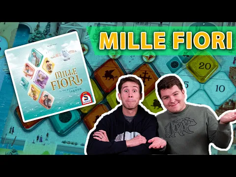Mille Fiori | The Most Renowned Glassmaker Is ... You? | ( Board Game Overview and Review #76)
