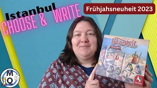Istanbul - Choose & Write |#brettspiele Neuheit 2023