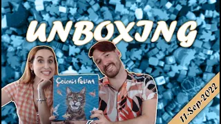 Unboxing Colonia Felina 📤🐱 Casilleando #18 Parte 1🐟 (AD)