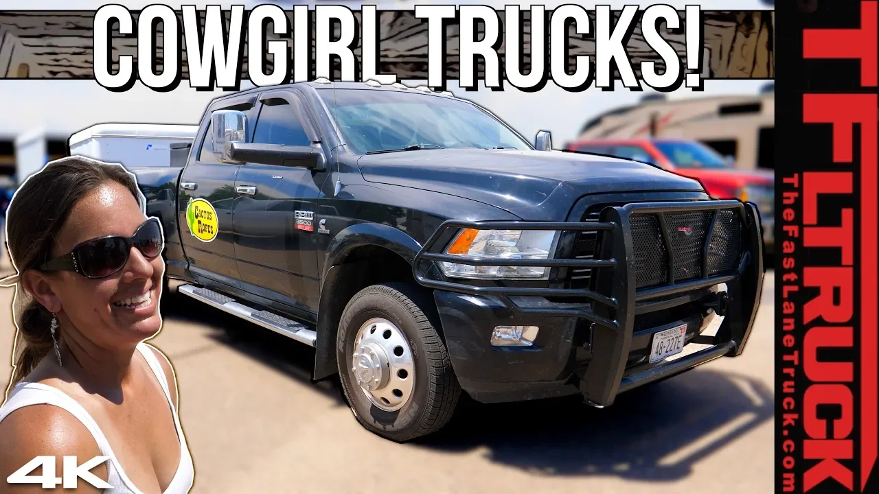 What Trucks Do REAL Cowgirls Drive?