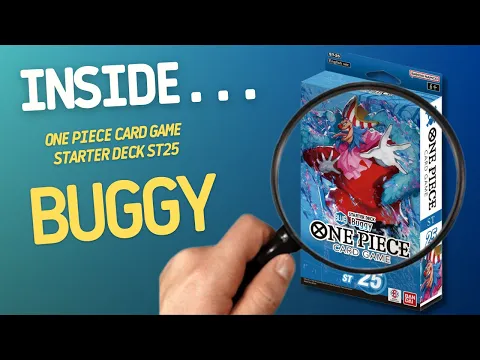 One Piece Card Game Starter Deck Blue Buggy ST25 | Inside with João Ricardo Ep776