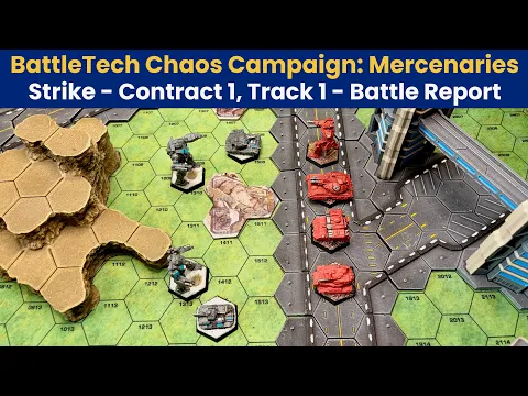 BattleTech + Aces Hinterlands Mercenary Campaign Report | Contract 1, Track 1 | Run for Your Life!