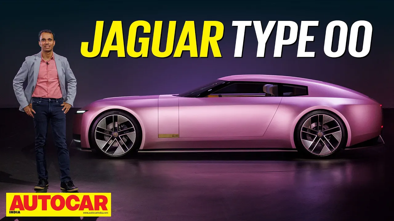 Jaguar Type 00 - Jaguar's electric concept and new identity | Walkaround | Autocar India