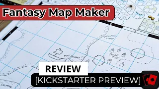 Kickstarter Preview | Fantasy Map Maker (Review Only)