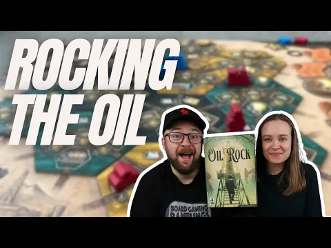 A lighter, tighter experience! - Oil Rock Board Game Review