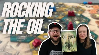 A lighter, tighter experience! - Oil Rock Board Game Review