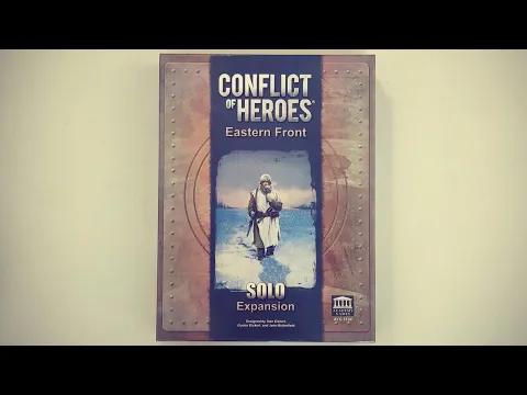 Conflict of Heroes: Eastern Front - Solo Expansion - What's In The Box