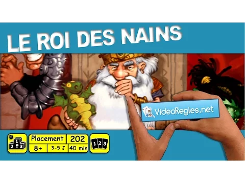 La vidéorègle du jeu " Le Roi des Nains " par Yahndrev (#202)