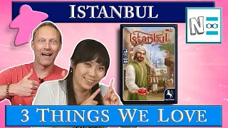 ISTANBUL: Board Game Review Video - 3 Things We Love