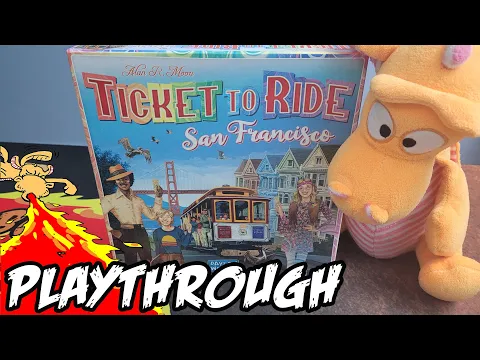 Ticket to Ride: San Francisco - Playthrough