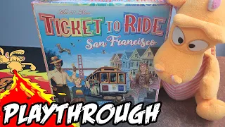 Ticket to Ride: San Francisco - Playthrough