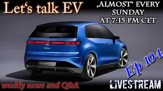 (live) Let's talk EV - Id.2all - What are your thoughts?