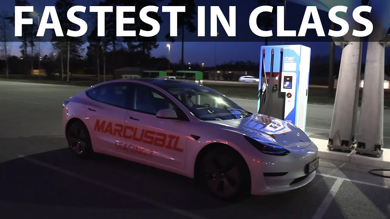 2021 Tesla Model 3 SR+ 90-10 % acceleration test