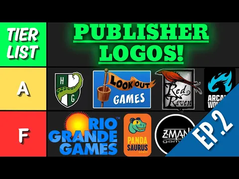 Tier Ranking - Publisher Logos! (Part 2)