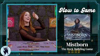 How to Play Mistborn: The Deck Building Game | How to Game with Becca Scott