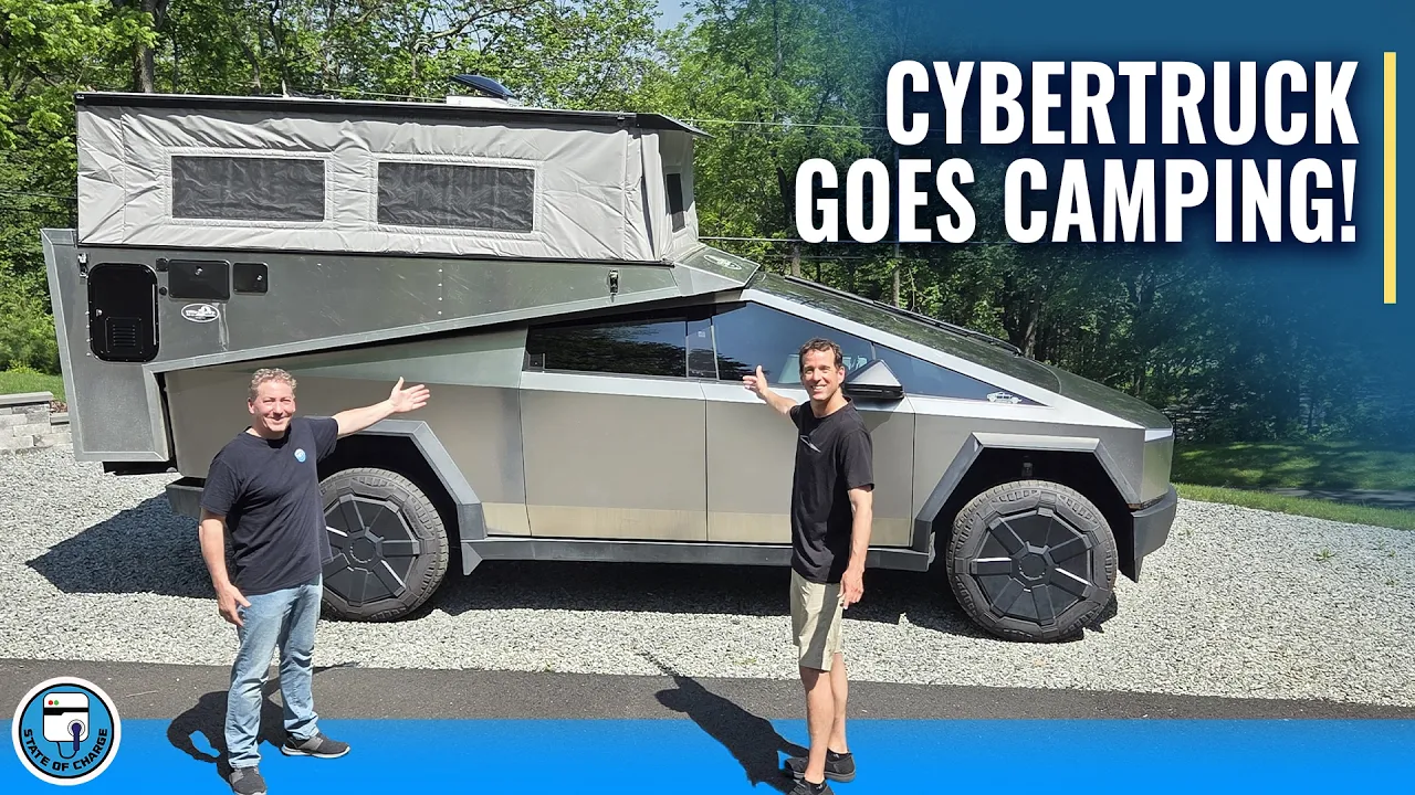 CyberPhoenix: The Coolest Cybertruck Pop Up Camper You Can Buy Today!