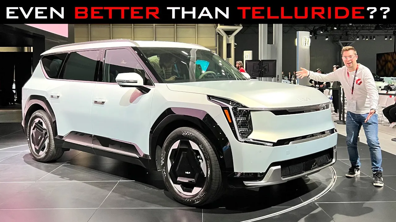 DETAILED REVIEW! -- The NEW 2024 Kia EV9 is a 3-Row Electric SUV Built for the American Family!