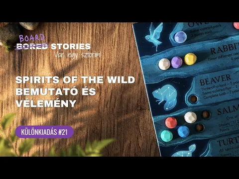 Az egyik legjobb absztrakt kétszemélyes játék | Spirits of the Wild Különkiadás #21
