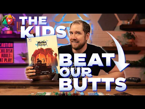 The Kids DESTROYED Us | Mythic Mischief Board game Review