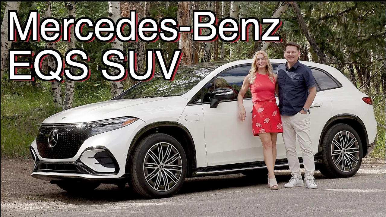 All-New Mercedes EQS SUV Review // All-electric 7-passenger!