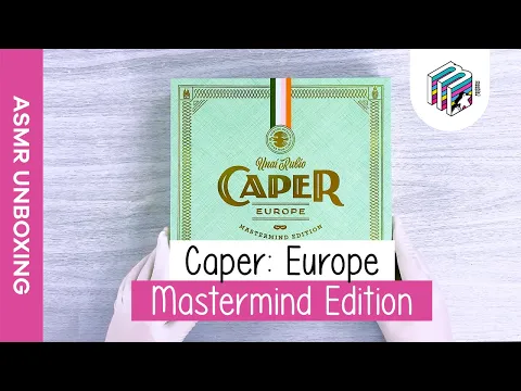 Caper: Europe ~ Mastermind Edition [ASMR Unboxing]