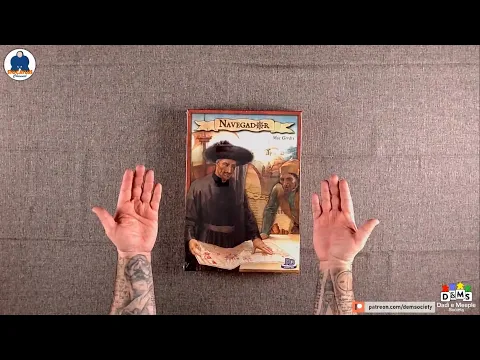 UNBOXING NAVEGADOR - Board Game - #indabox