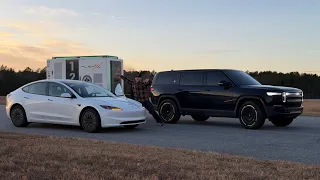 Tesla Model 3 Standard Run To Zero! A New Presenter For The Testing Channel