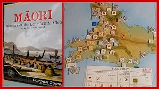 Review of Maori: Warriors of the Long White Cloud from Compass Games