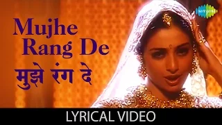Mujhe Rang De with lyrics | मुझे रंग दे के बोल | Thakshak | A.R. Rahman | Asha Bhosle | Tabu