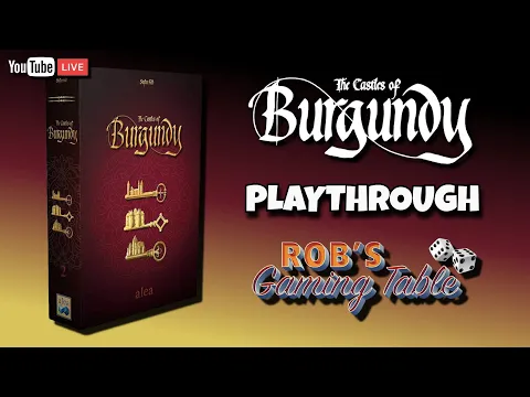 The Castles of Burgundy Playthrough