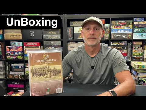 TDG: The British Way: Enemy of My Enemy unboxing with Ray
