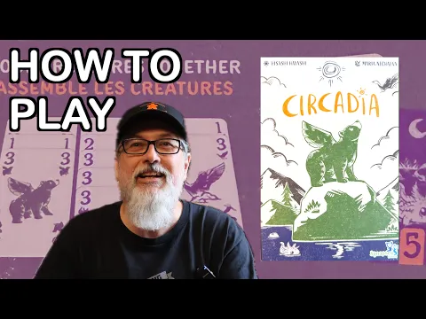 How to Play Circadia | Designed by Hisashi Hayashi and published by Synapses Games