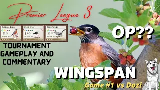 Is This OP?? Wingspan Tournament / Board Game Gameplay