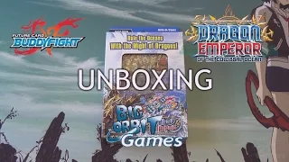 Future Card Buddyfight D-TD01: Dragon Emperor of the Colossal Ocean Trial Deck Unboxing