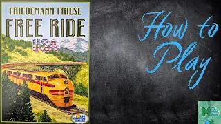 Free Ride USA - 2 Player How to Play