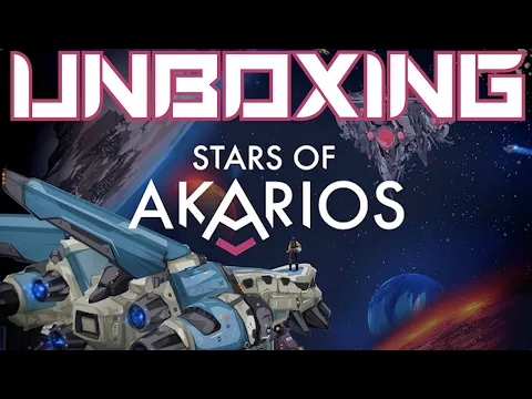 Stars of Akarios - Unboxing [Starlight Institute Pledge] [KICKSTARTER]