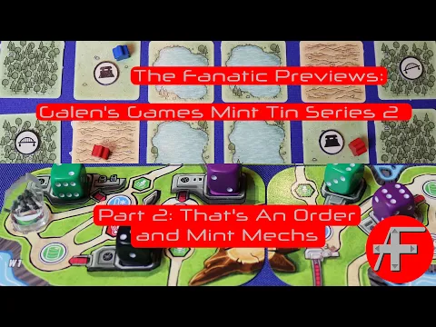 The Fanatic Previews: Galen's Games Mint Tin Series 2 part 2: That's an Order and Mint Mechs