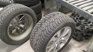 Model X  winter tires condition after 28k km/17k mi