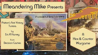 Unboxing Patton's First Victory - Tunisia
