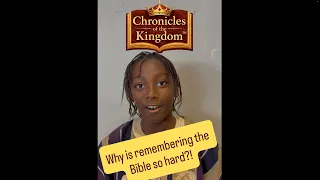 Why is remembering the Bible so hard?!