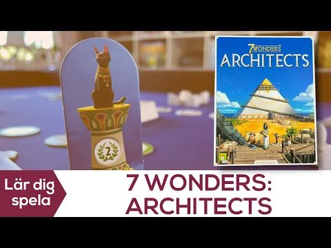 Lär dig spela 7 Wonders: Architects!