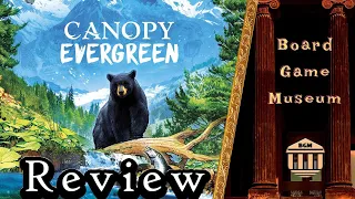 Canopy Evergreen Board Game Review (Weird City Games 2024)