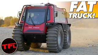 Don't Call It a SHERP! This New Amphibious 4x4 Fat Truck Goes Anywhere It Wants!