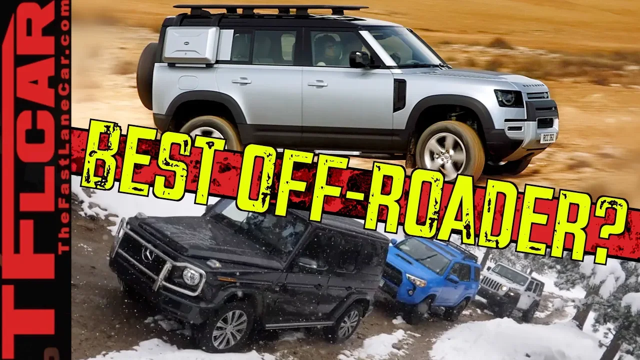 How Good Is The New Land Rover Defender Off-Road? We Compare It To The Wrangler,  4Runner & G Wagon!