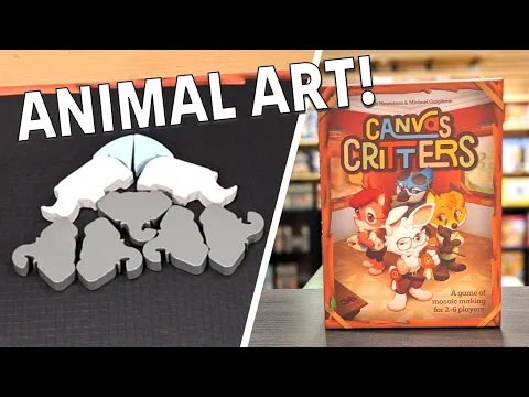 Getting creative in CANVAS CRITTERS